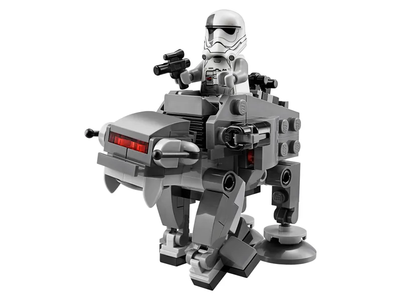 Ski Speeder vs First Order Walker Microfighters