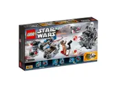 Ski Speeder vs First Order Walker Microfighters