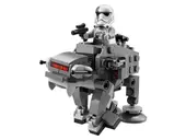 Ski Speeder vs First Order Walker Microfighters