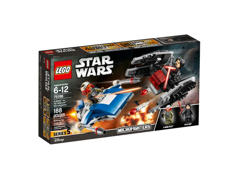 A-Wing vs. TIE Silencer Microfighters