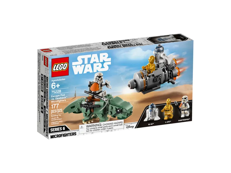 Escape Pod vs. Dewback Microfighters