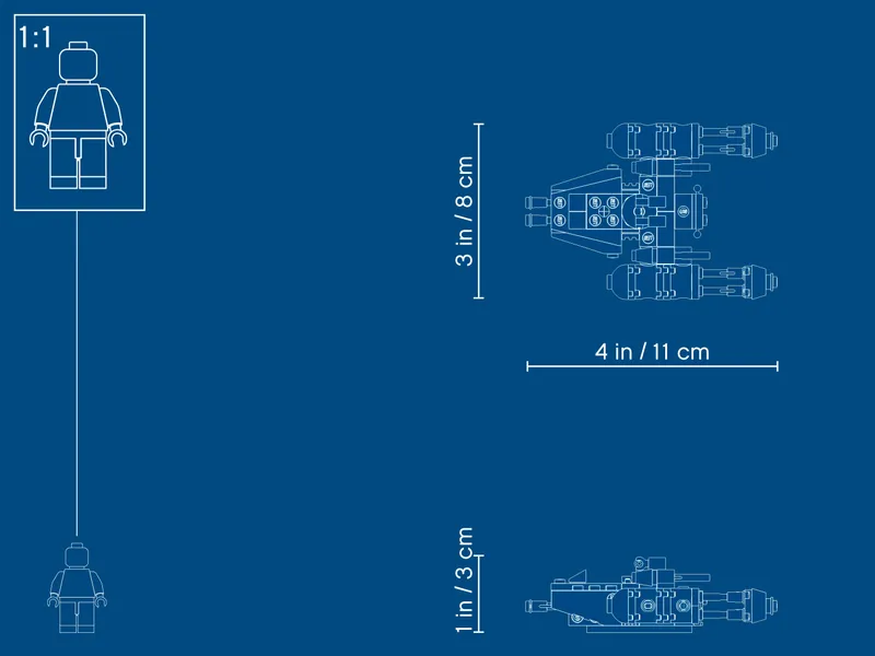 Resistance Y-wing Microfighter