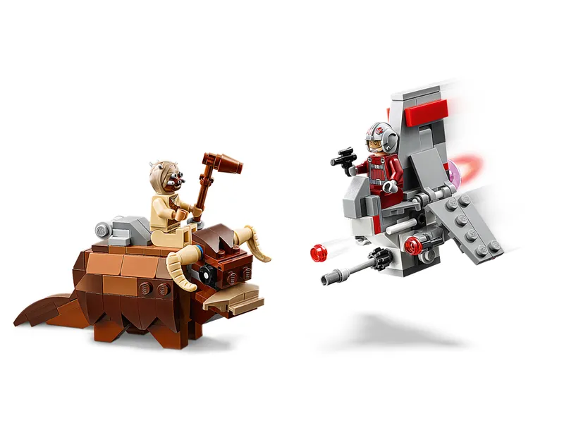 T-16 Skyhopper vs. Bantha Microfighters