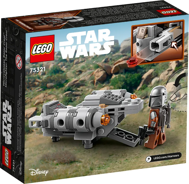The Razor Crest Microfighter