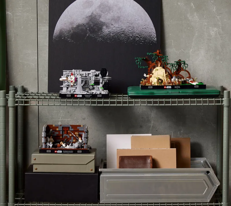 Death Star Trench Run Diorama