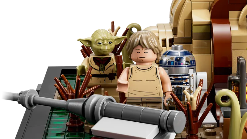 Dagobah Jedi Training Diorama