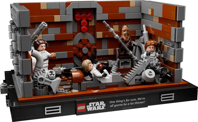 Death Star Trash Compactor Diorama