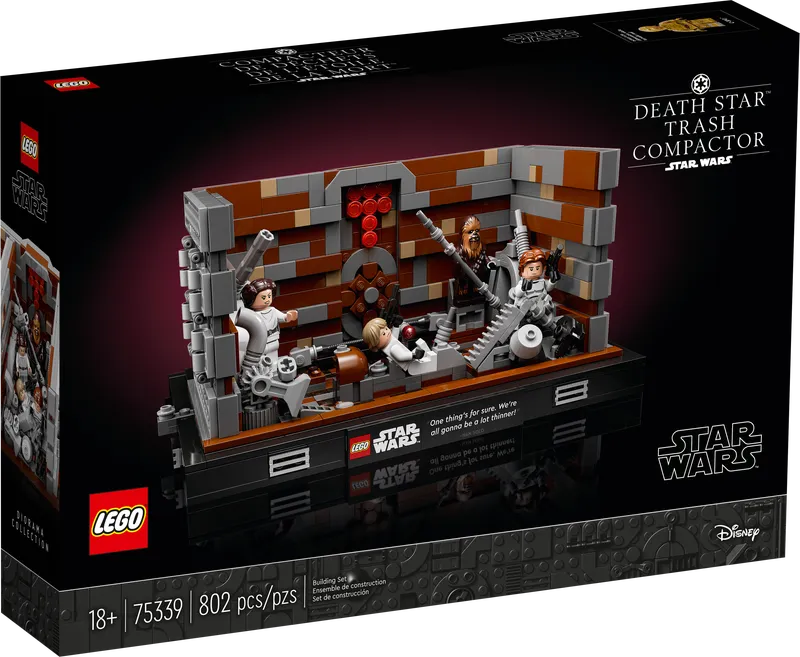 Death Star Trash Compactor Diorama