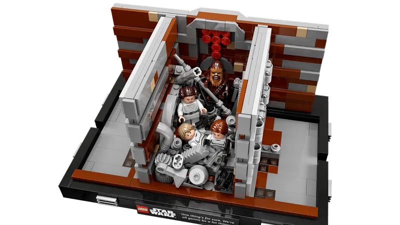 Death Star Trash Compactor Diorama
