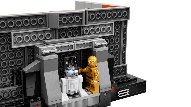 Death Star Trash Compactor Diorama