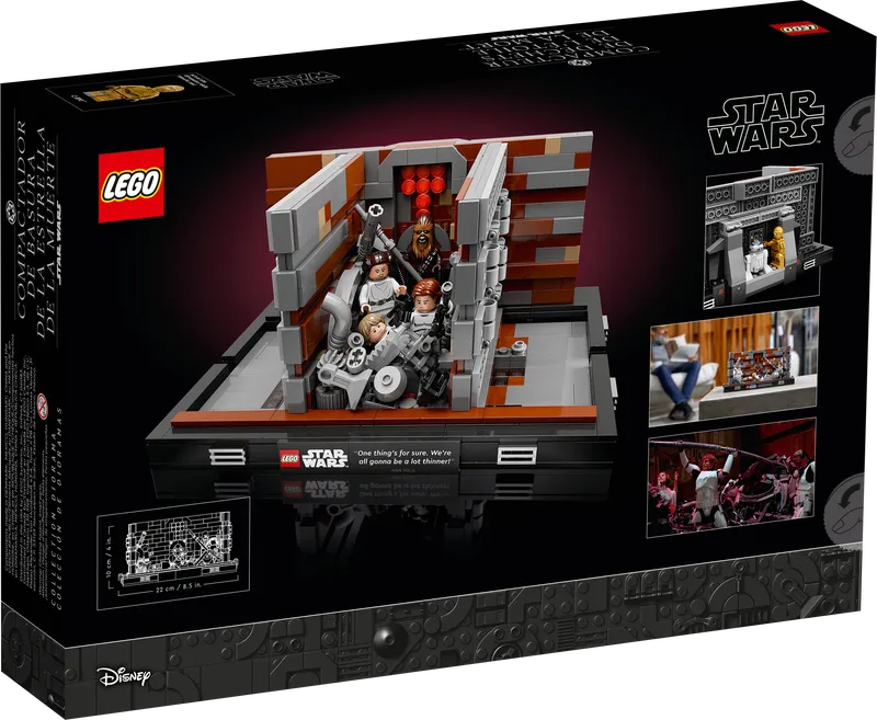 Death Star Trash Compactor Diorama
