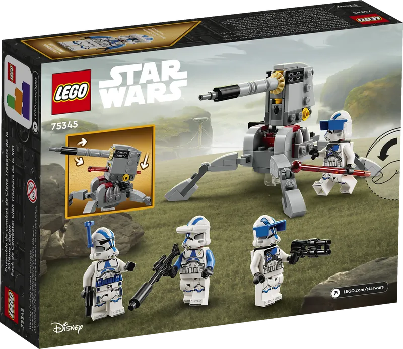 501st Clone Troopers Battle Pack