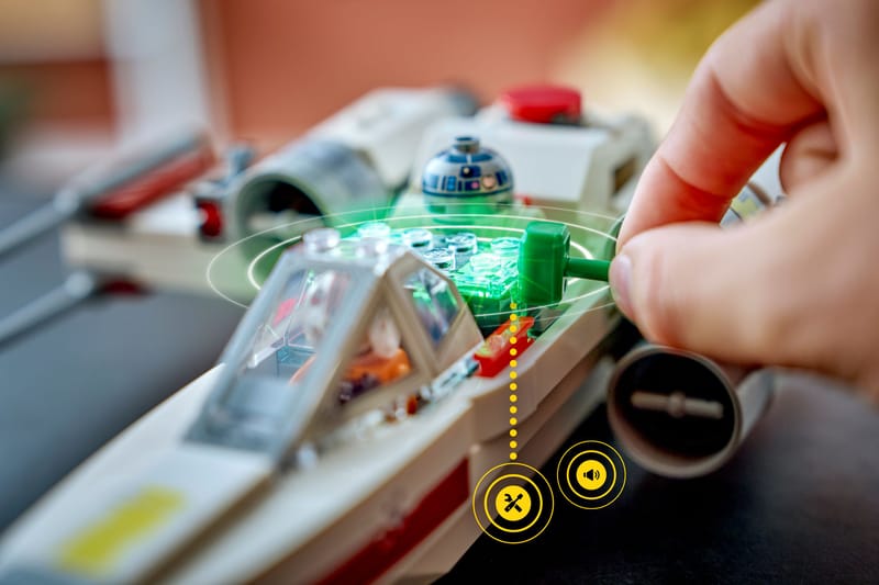 Luke's Red Five X-wing