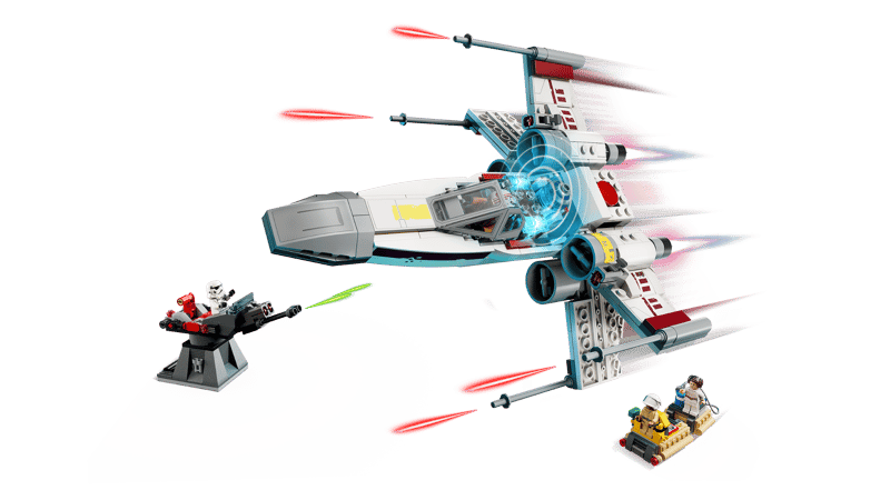 Luke's Red Five X-wing