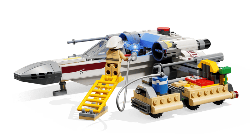 Luke's Red Five X-wing