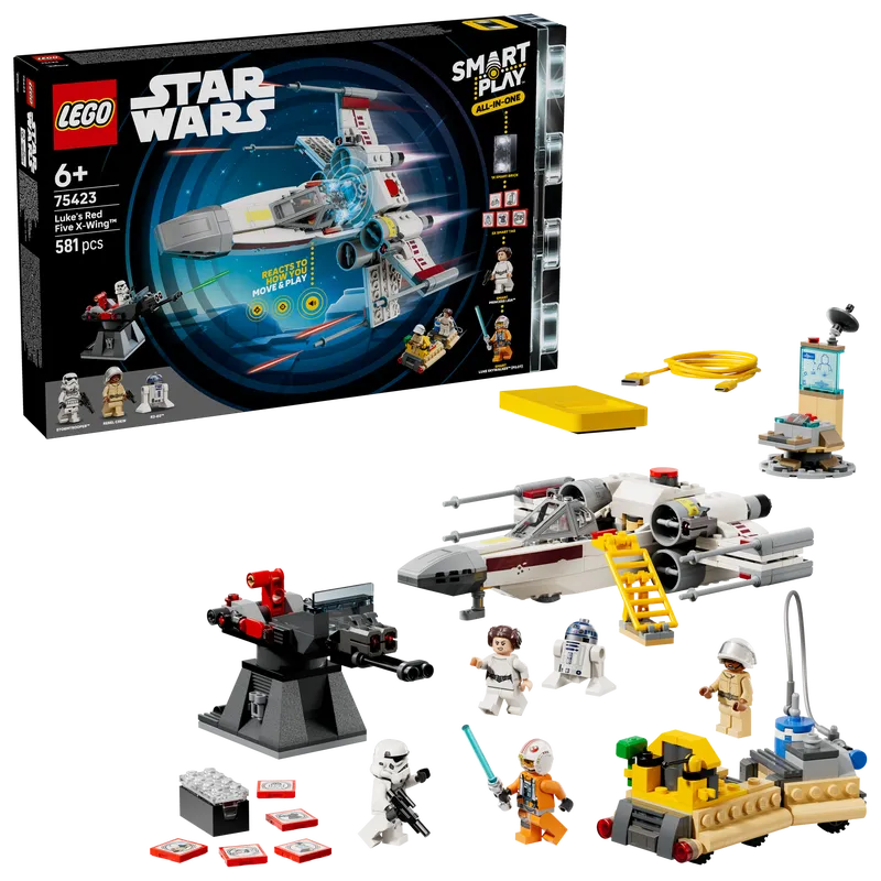 Luke's Red Five X-wing