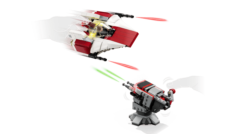 Throne Room Duel &amp; A-Wing