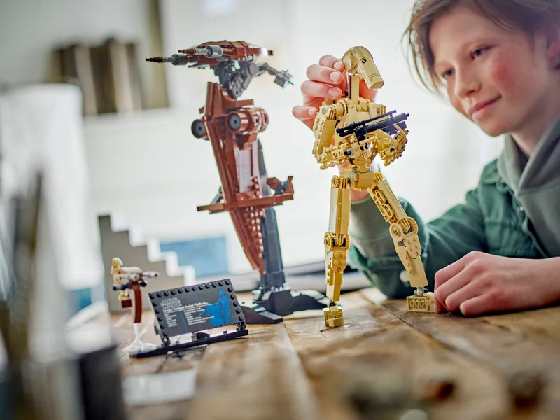 Battle Droid with STAP