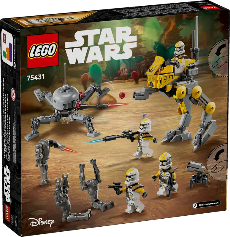 327th Star Corps Clone Troopers Battle Pack