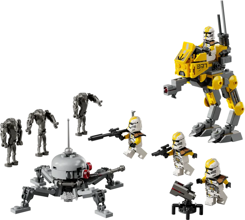 327th Star Corps Clone Troopers Battle Pack