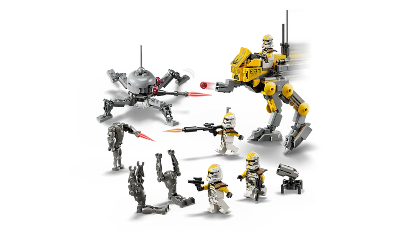 327th Star Corps Clone Troopers Battle Pack