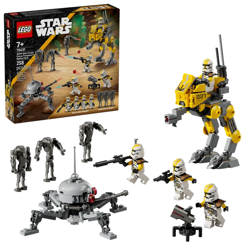 327th Star Corps Clone Troopers Battle Pack