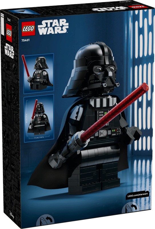 Up-Scaled Darth Vader Minifigure