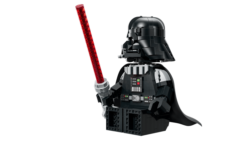 Up-Scaled Darth Vader Minifigure