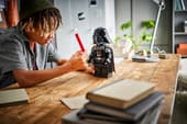 Up-Scaled Darth Vader Minifigure