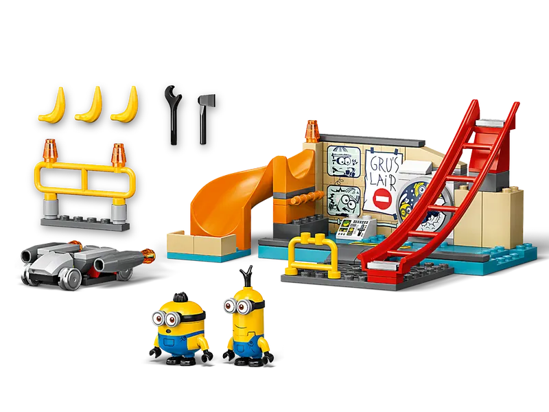 Minions in Gru's Lab