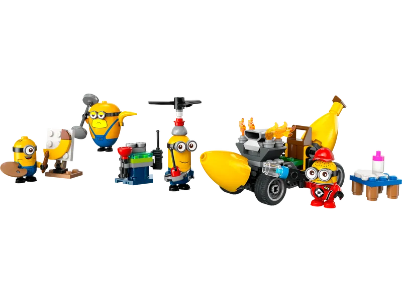 Minions and Banana Car Minions and Banana Car