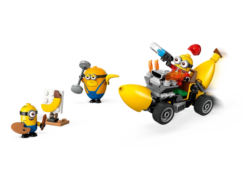 Minions and Banana Car Minions and Banana Car