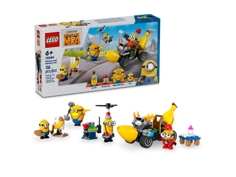 Minions and Banana Car Minions and Banana Car