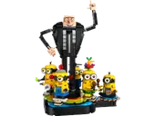 Brick-Built Gru and Minions