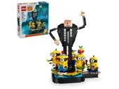 Brick-Built Gru and Minions