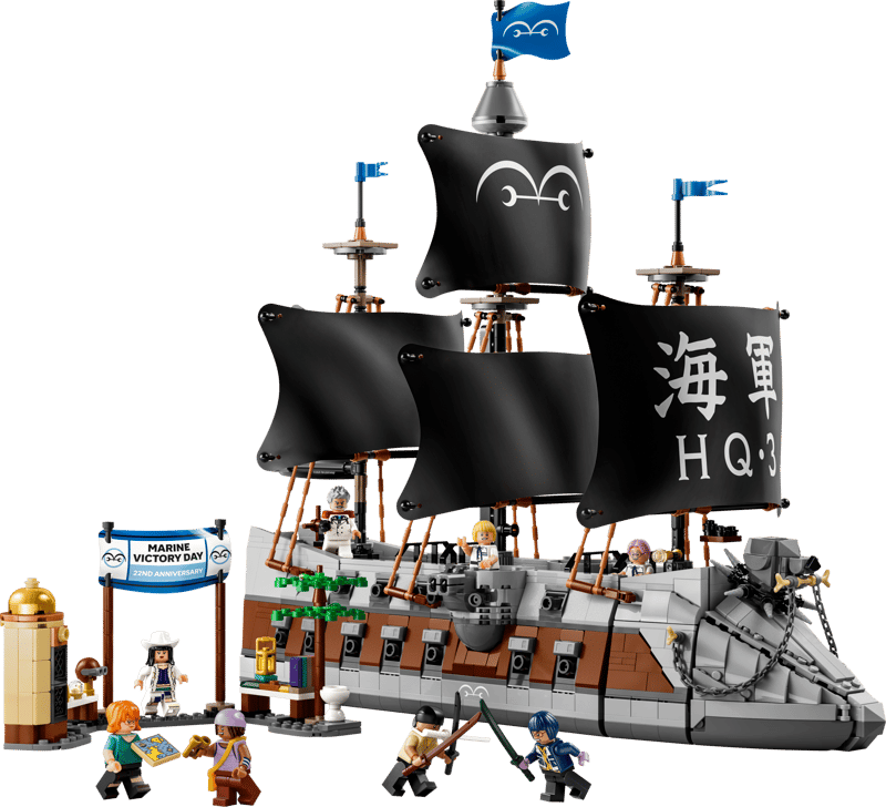 Garp's Marine Battleship