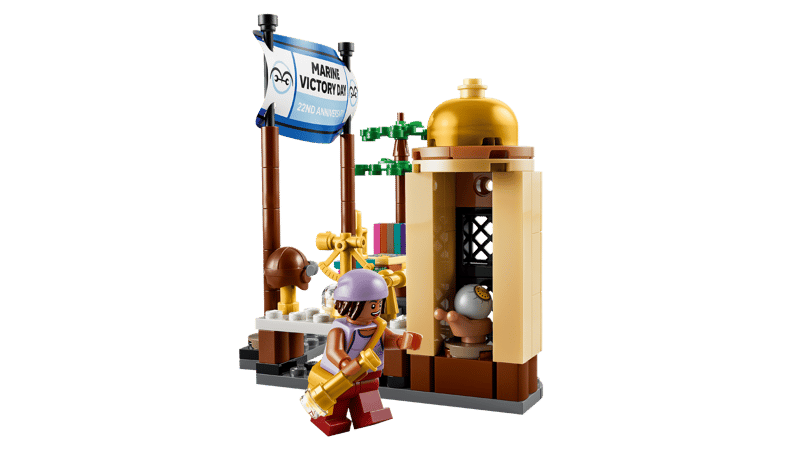 Garp's Marine Battleship