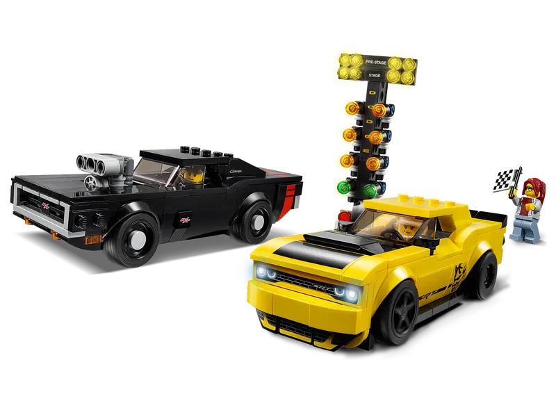 2018 Dodge Challenger SRT Demon and 1970 Dodge Charger R/T
