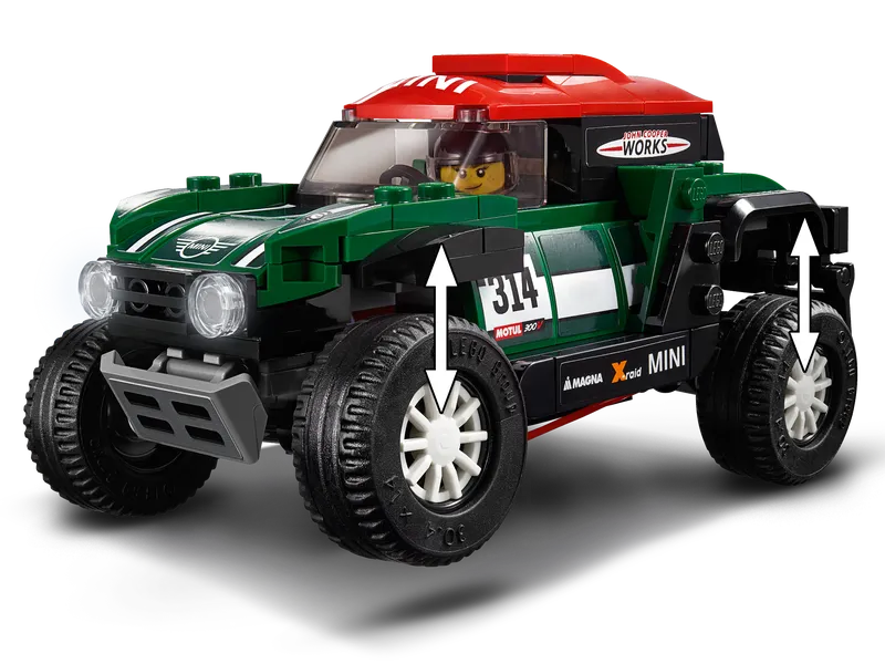1967 Mini Cooper S Rally and 2018 MINI John Cooper Works Buggy