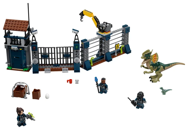 Dilophosaurus Outpost Attack Dilophosaurus Outpost Attack