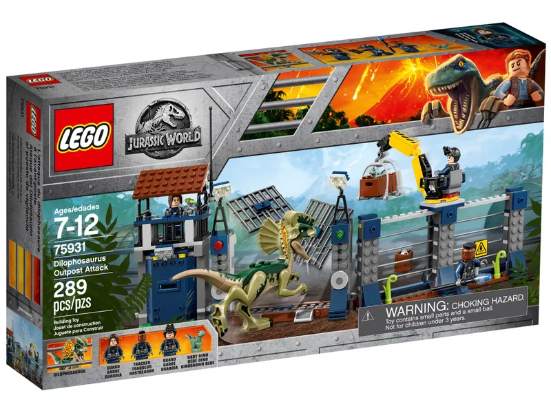 Dilophosaurus Outpost Attack Dilophosaurus Outpost Attack