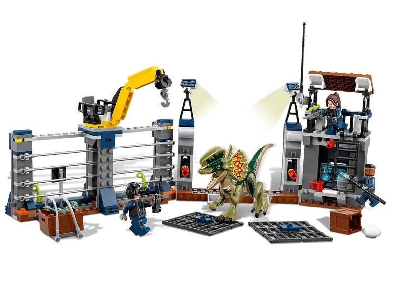 Dilophosaurus Outpost Attack Dilophosaurus Outpost Attack
