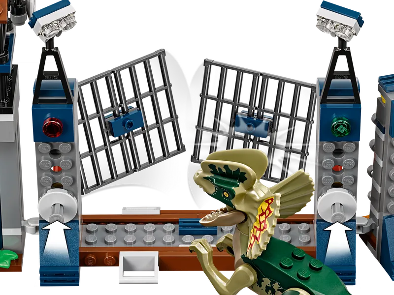 Dilophosaurus Outpost Attack Dilophosaurus Outpost Attack