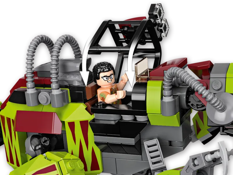 T. rex vs Dino-Mech Battle