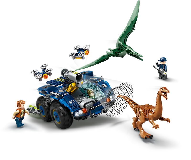 Gallimimus and Pteranodon Breakout