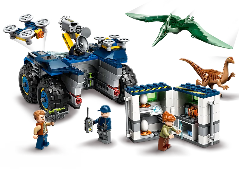 Gallimimus and Pteranodon Breakout