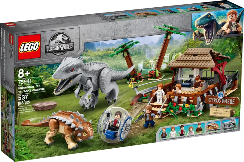 Indominus rex vs. Ankylosaurus