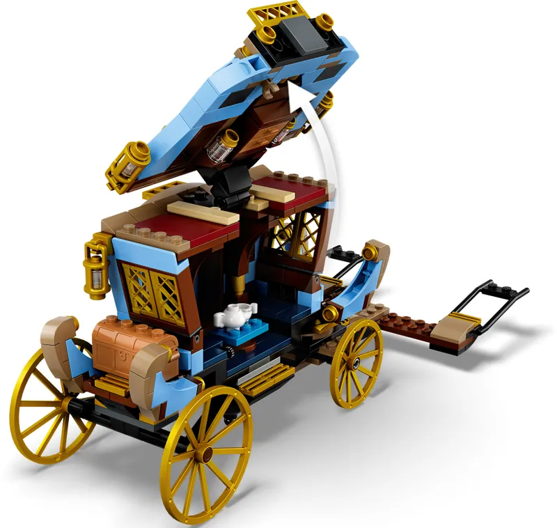 Beauxbatons' Carriage: Arrival at Hogwarts