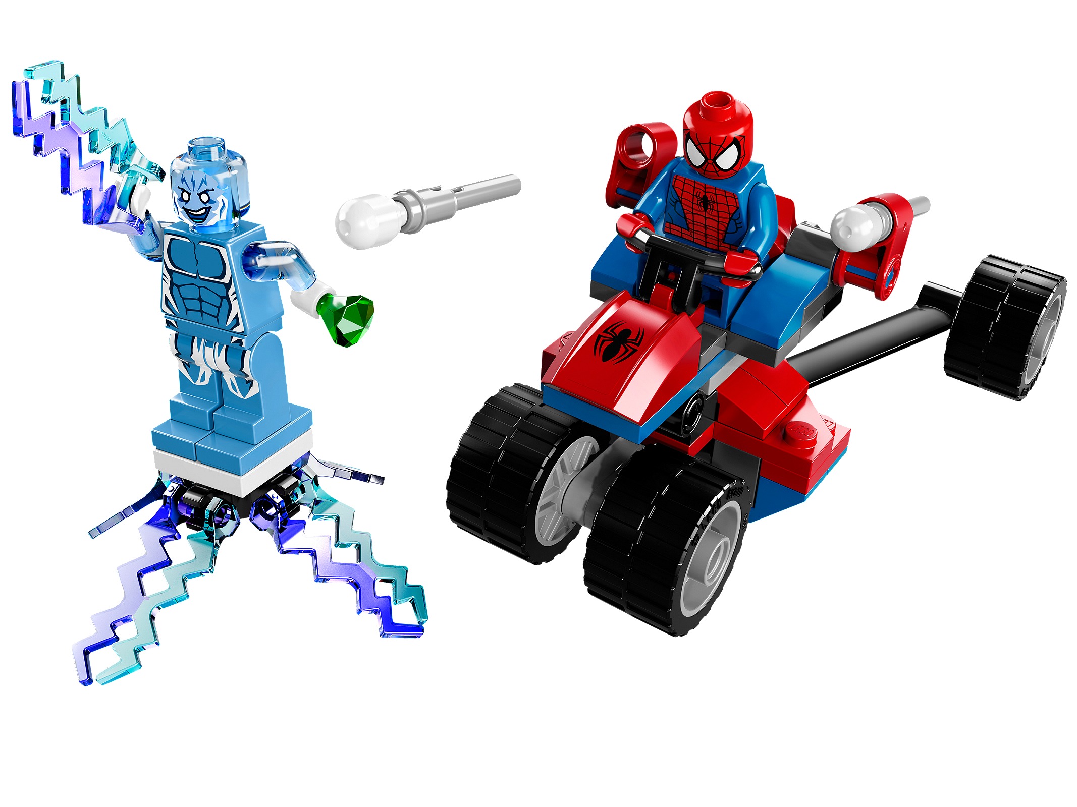 Spider-Trike vs. Electro