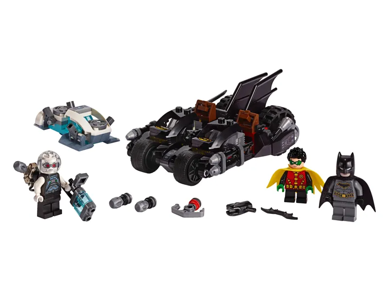 Mr. Freeze Batcycle Battle